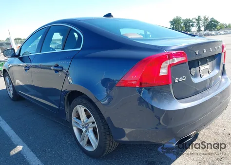 2015 Volvo S60 T5 Premier from USA, damaged, VIN YV126MFK6F1345814